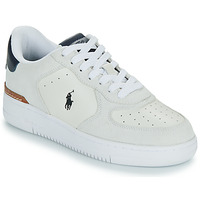 Schuhe Sneaker Low Polo Ralph Lauren MASTERS CRT Weiß / Marineblau