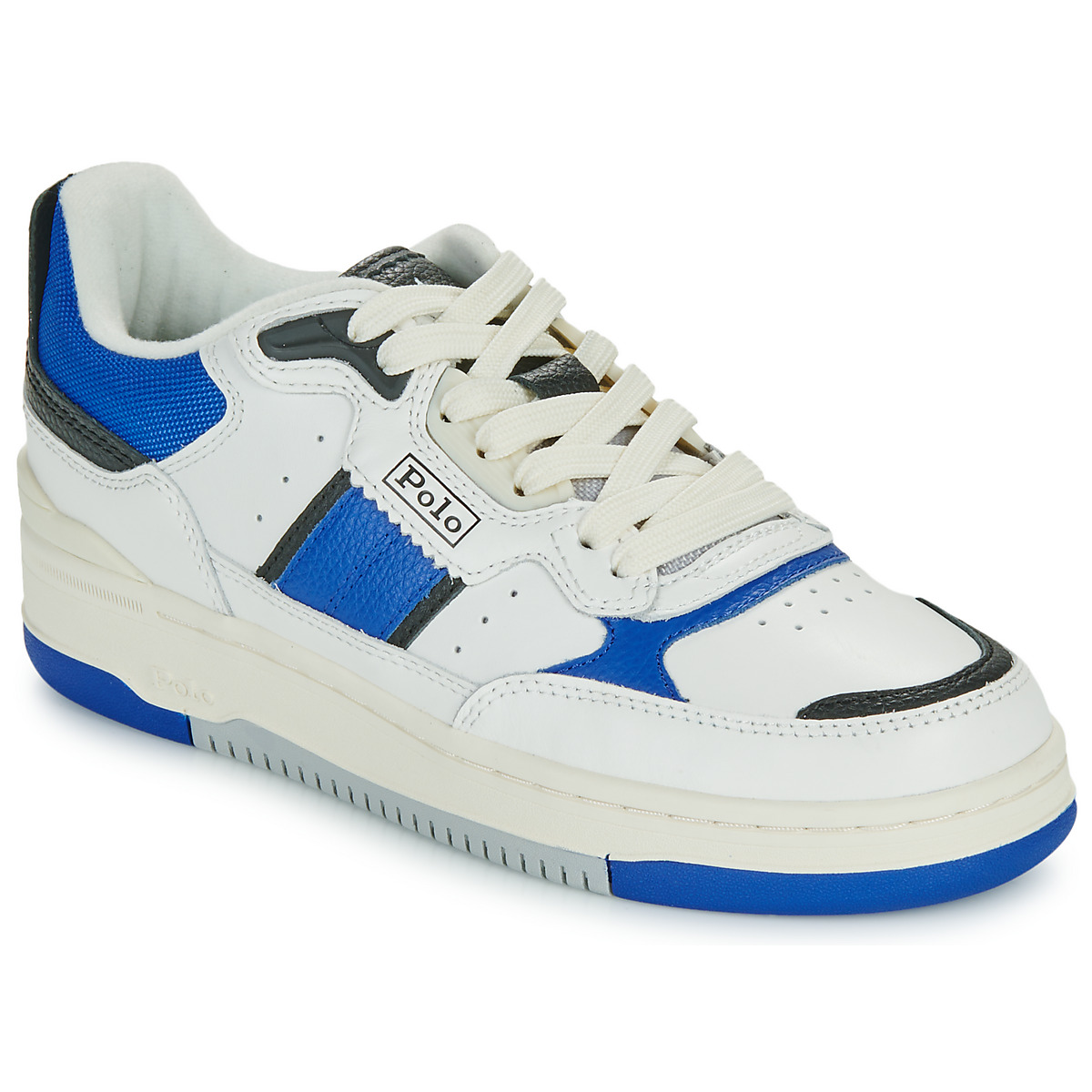 Schuhe Sneaker Low Polo Ralph Lauren MASTERS SPRT Weiß / Blau