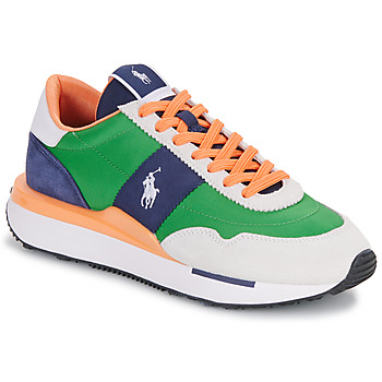 Schuhe Sneaker Low Polo Ralph Lauren TRAIN 89 PP Marineblau / Orange