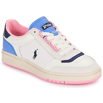 Schuhe Damen Sneaker Low Polo Ralph Lauren POLO CRT SPT Weiß / Blau