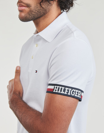Tommy Hilfiger MONOTYPE FLAG CUFF SLIM FIT POLO 