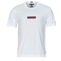 Kleidung Herren T-Shirts Tommy Hilfiger MONOTYPE BOX TEE Weiß