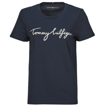 Vêtements Femme T-shirts manches courtes Tommy Hilfiger HERITAGE CREW NECK GRAPHIC TEE 