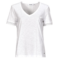 Kleidung Damen T-Shirts Desigual TS_DAMASCO Weiß