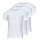 Kleidung Herren T-Shirts Tommy Hilfiger STRETCH CN SS TEE 3PACK X3 Weiß
