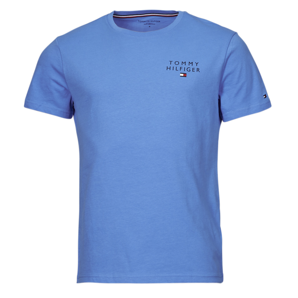 Kleidung Herren T-Shirts Tommy Hilfiger CN SS TEE LOGO Blau