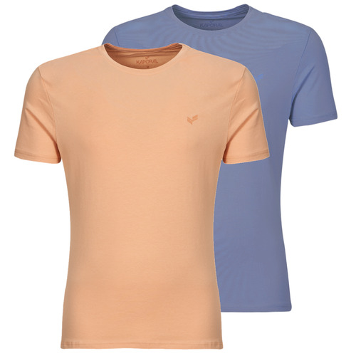 Kleidung Herren T-Shirts Kaporal RIFT Blau / Orange