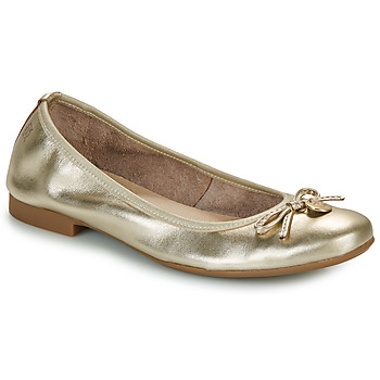 Schuhe Damen Ballerinas Dorking SIBEL Golden