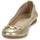 Schuhe Damen Ballerinas Dorking SIBEL Golden