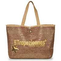 Taschen Damen Shopper / Einkaufstasche Les Tropéziennes par M Belarbi PANAMA Braun,