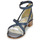 Schuhe Damen Sandalen / Sandaletten So Size ROSSI Marineblau / Silbrig
