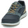 Schuhe Herren Sneaker Low Bugatti  Marineblau / Braun,