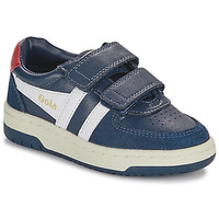 Schuhe Kinder Sneaker Low Gola HAWK STRAP Marineblau / Rot