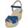 Schuhe Damen Sandalen / Sandaletten Geox D GELSA LOW Marineblau