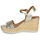 Schuhe Damen Sandalen / Sandaletten Geox D PONZA Golden