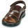 Schuhe Herren Sandalen / Sandaletten Casual Attitude NEW002 Braun,