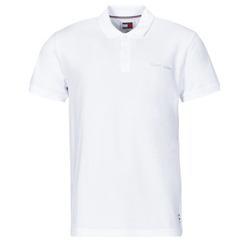 Kleidung Herren Polohemden Tommy Jeans TJM REG CLASSIC POLO Weiß