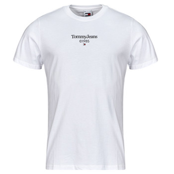 Kleidung Herren T-Shirts Tommy Jeans TJM SLIM TJ 85 ENTRY Weiß