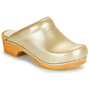 Schuhe Damen Pantoletten / Clogs Sanita LOTTE OPEN Golden