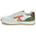 Schuhe Herren Sneaker Low Faguo OLIVE Weiß / Khaki / Orange