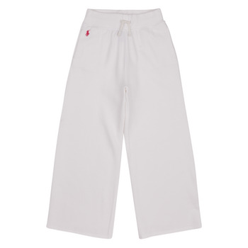 Kleidung Mädchen Jogginghosen Polo Ralph Lauren SMLLPPPOPNT-PANTS-ATHLETIC Weiß
