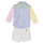 Kleidung Jungen Kleider & Outfits Polo Ralph Lauren LS BD FNSHRT-SETS-SHORT SET Bunt
