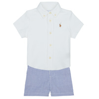 Abbigliamento Bambino Completo Polo Ralph Lauren SSBDSRTSET-SETS-SHORT SET 