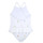 Kleidung Mädchen Badeanzug /Badeshorts Polo Ralph Lauren ALLOVRPP1PCE-SWIMWEAR-1 PC SWIM Weiß