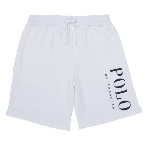 Kleidung Kinder Shorts / Bermudas Polo Ralph Lauren PO SHORT-SHORTS-ATHLETIC Weiß