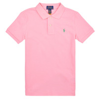 Kleidung Jungen Polohemden Polo Ralph Lauren SS KC-TOPS-KNIT Pink