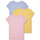 Kleidung Mädchen T-Shirts Polo Ralph Lauren TEE BUNDLE-SETS-GIFT BOX SET Bunt
