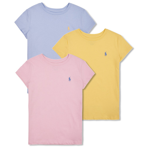 Vêtements Fille T-shirts manches courtes Polo Ralph Lauren TEE BUNDLE-SETS-GIFT BOX SET 