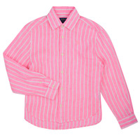 Abbigliamento Bambina Camicie Polo Ralph Lauren LISMORESHIRT-SHIRTS-BUTTON FRONT SHIRT 
