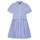 Kleidung Mädchen Kurze Kleider Polo Ralph Lauren FAHARLIDRSS-DRESSES-DAY DRESS Blau / Weiß