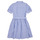 Kleidung Mädchen Kurze Kleider Polo Ralph Lauren FAHARLIDRSS-DRESSES-DAY DRESS Blau / Weiß