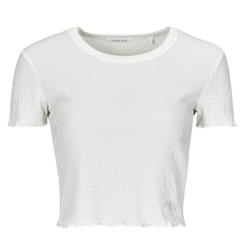 Vêtements Femme T-shirts manches courtes Guess CN SMOKED 