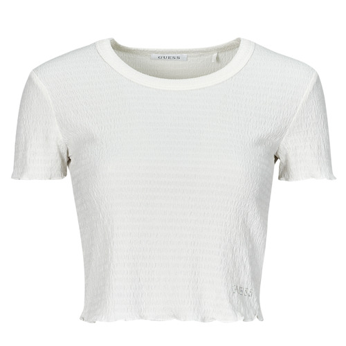 Vêtements Femme T-shirts manches courtes Guess CN SMOKED 