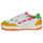 Schuhe Damen Sneaker Low Caval PLAYGROUND Weiß / Orange