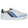 Schuhe Herren Sneaker Low Caval LOW SLASH 50 SHADES OF BLUE Weiß / Blau