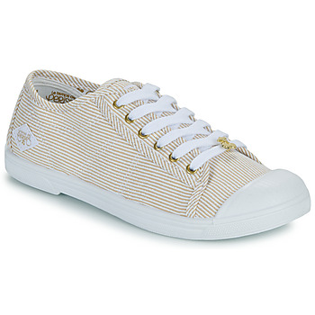 Schuhe Damen Sneaker Low Le Temps des Cerises BASIC 02 Weiß / Golden