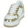 Schuhe Damen Sneaker Low Le Temps des Cerises MARLY Weiß / Golden
