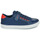 Schuhe Jungen Sneaker Low Geox J GISLI BOY Marineblau / Rot