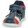 Schuhe Jungen Sandalen / Sandaletten Geox B ELTHAN BOY Marineblau / Rot / Weiß