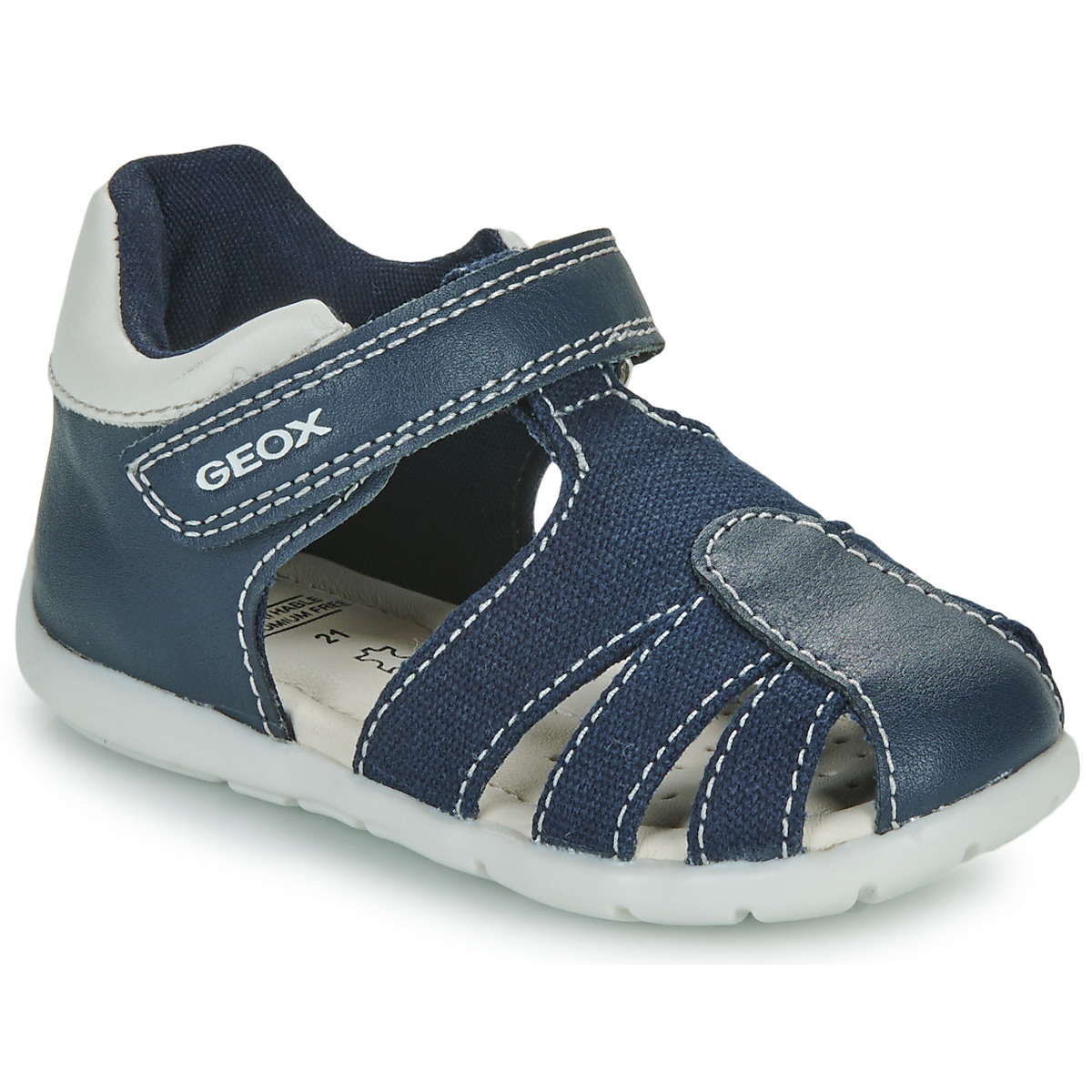 Schuhe Jungen Sandalen / Sandaletten Geox B ELTHAN BOY Marineblau