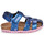 Schuhe Mädchen Sandalen / Sandaletten Geox B SANDAL CHALKI GIRL Blau