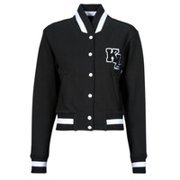 Kleidung Damen Jacken Karl Lagerfeld varsity sweat jacket Weiß
