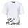 Vêtements Femme T-shirts manches courtes Karl Lagerfeld karl signature hem t-shirt 
