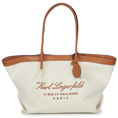 Sacs Femme Cabas / Sacs shopping Karl Lagerfeld HOTEL KARL MD TOTE CANVAS 