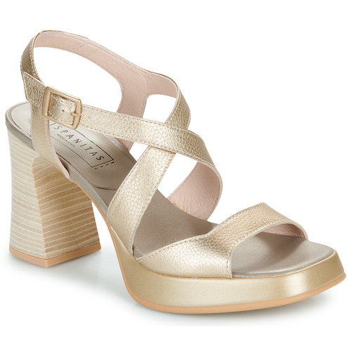 Schuhe Damen Sandalen / Sandaletten Hispanitas TAHITI 2 Golden