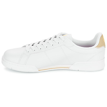 Fred Perry B722 Leather Weiß / Gold